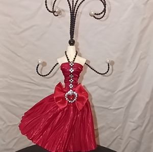 Fancy lady jewelry holder